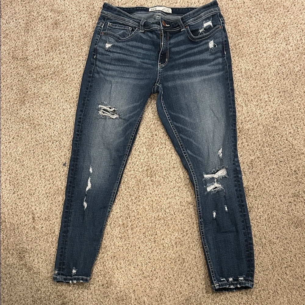 BKE Payton Mid Rise Universal fit ankle skinny jeans 30